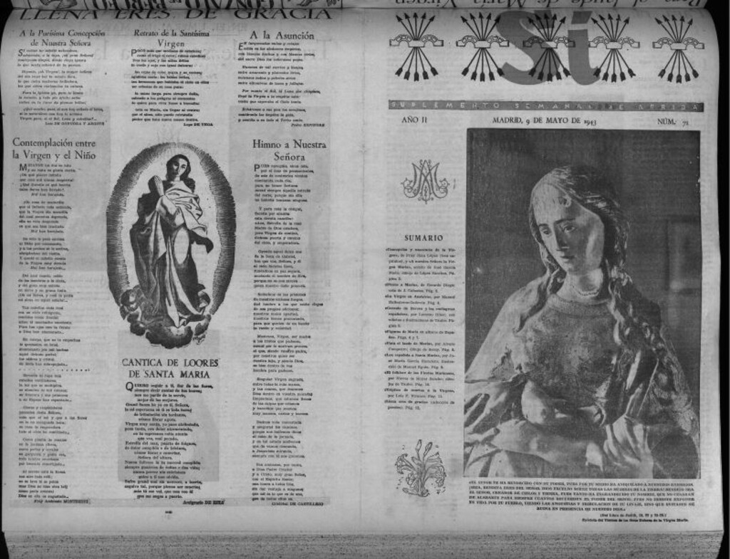 Miniatura de Arriba del 9 de mayo de 1943 suplemento