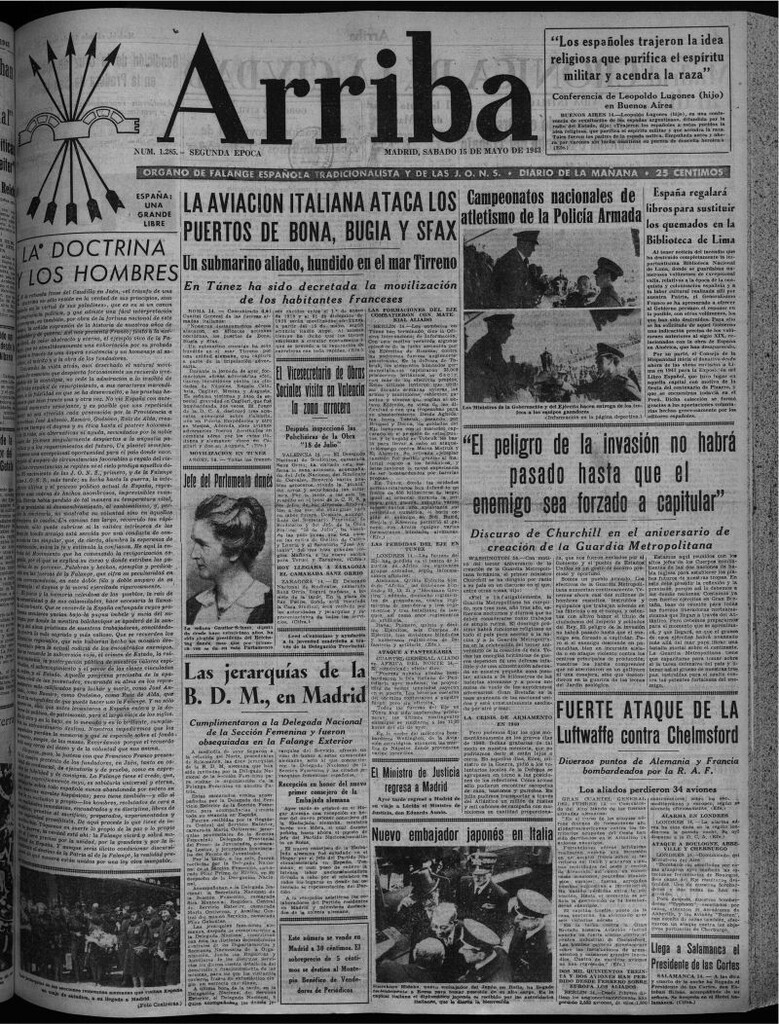 Miniatura de Arriba del 15 de mayo de 1943