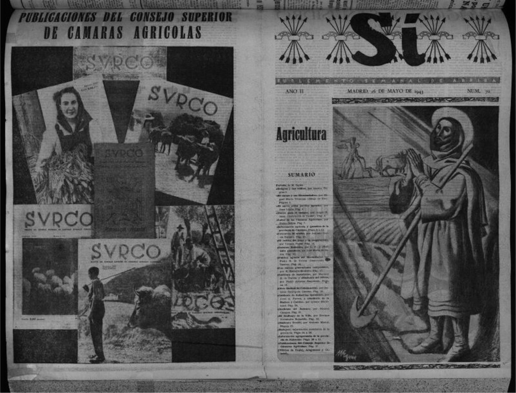Miniatura de Arriba del 16 de mayo de 1943 suplemento
