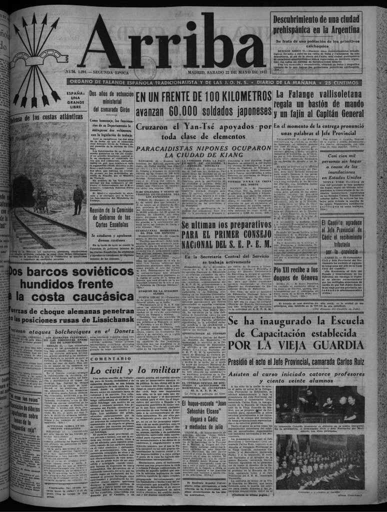 Miniatura de Arriba del 22 de mayo de 1943