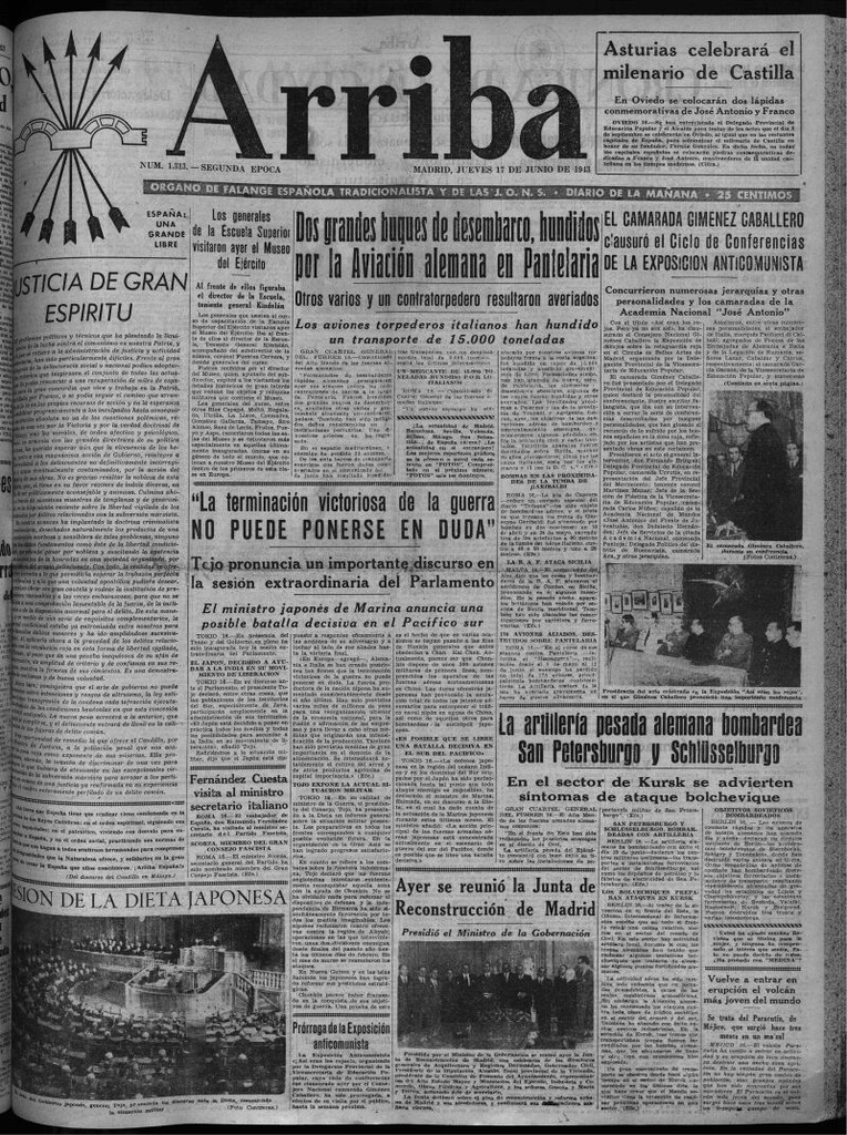 Miniatura de Arriba del 17 de junio de 1943
