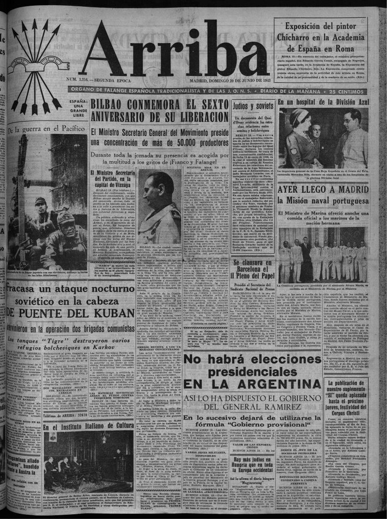 Miniatura de Arriba del 20 de junio de 1943
