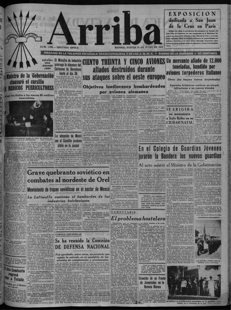 Miniatura de Arriba del 24 de junio de 1943