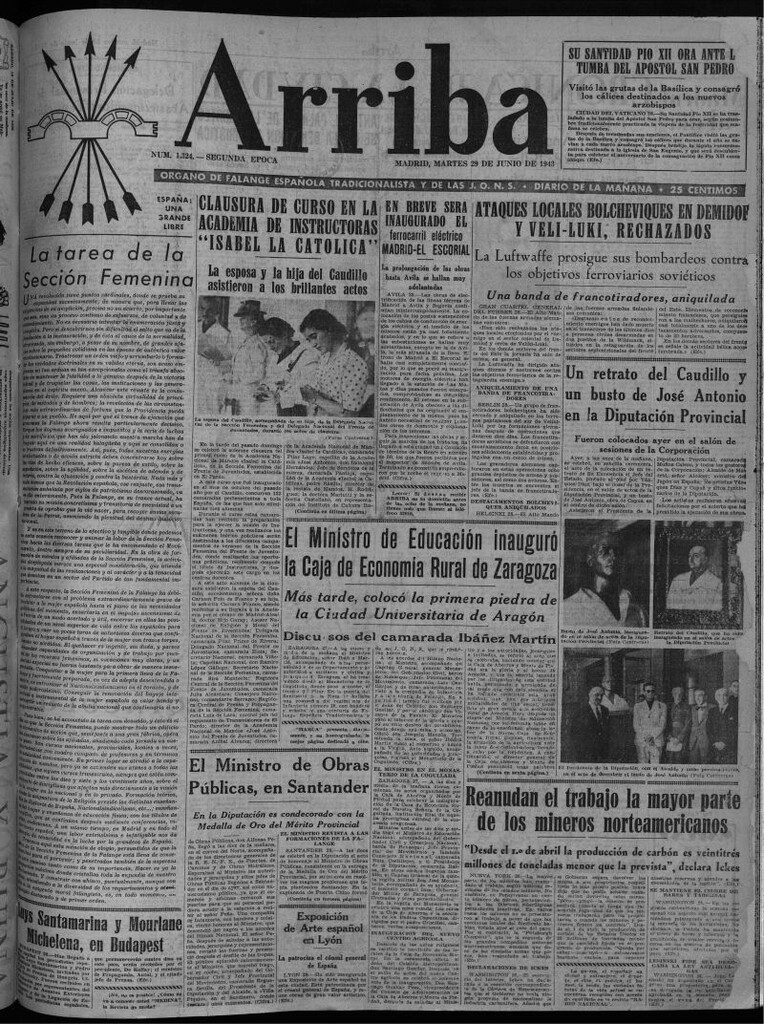 Miniatura de Arriba del 29 de junio de 1943