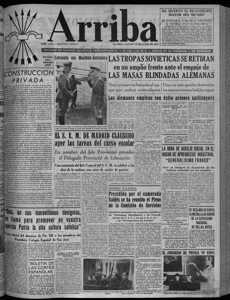 Miniatura de Arriba del 10 de julio de 1943