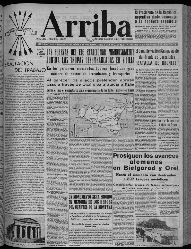 Miniatura de Arriba del 11 de julio de 1943