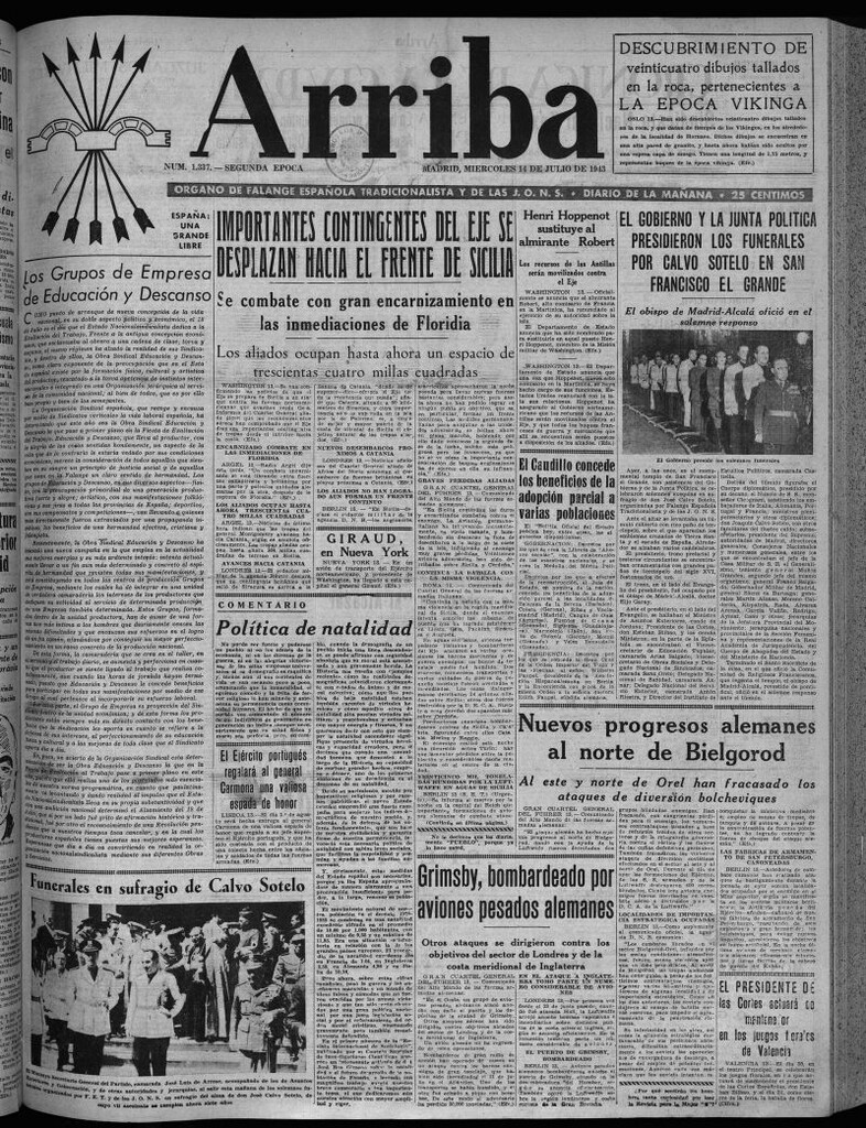 Miniatura de Arriba del 14 de julio de 1943