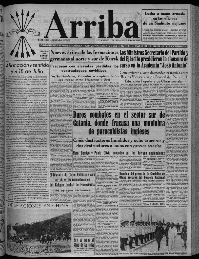 Miniatura de Arriba del 15 de julio de 1943