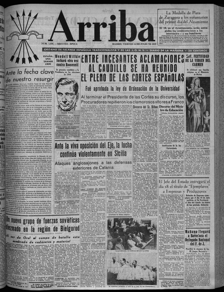Miniatura de Arriba del 16 de julio de 1943