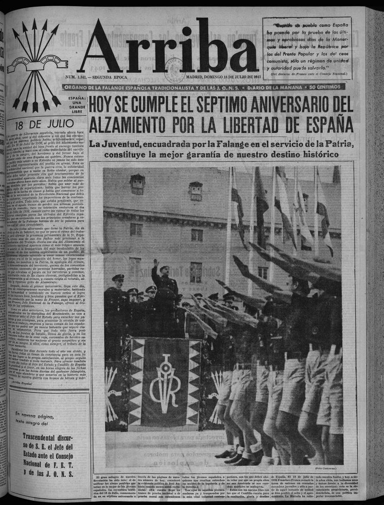Miniatura de Arriba del 18 de julio de 1943