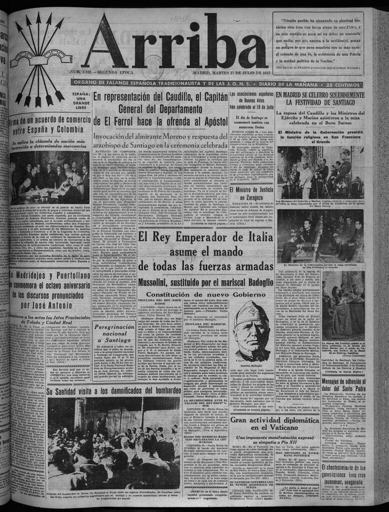 Miniatura de Arriba del 27 de julio de 1943