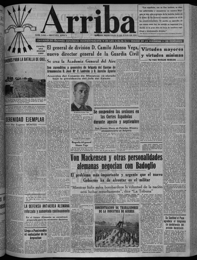 Miniatura de Arriba del 28 de julio de 1943