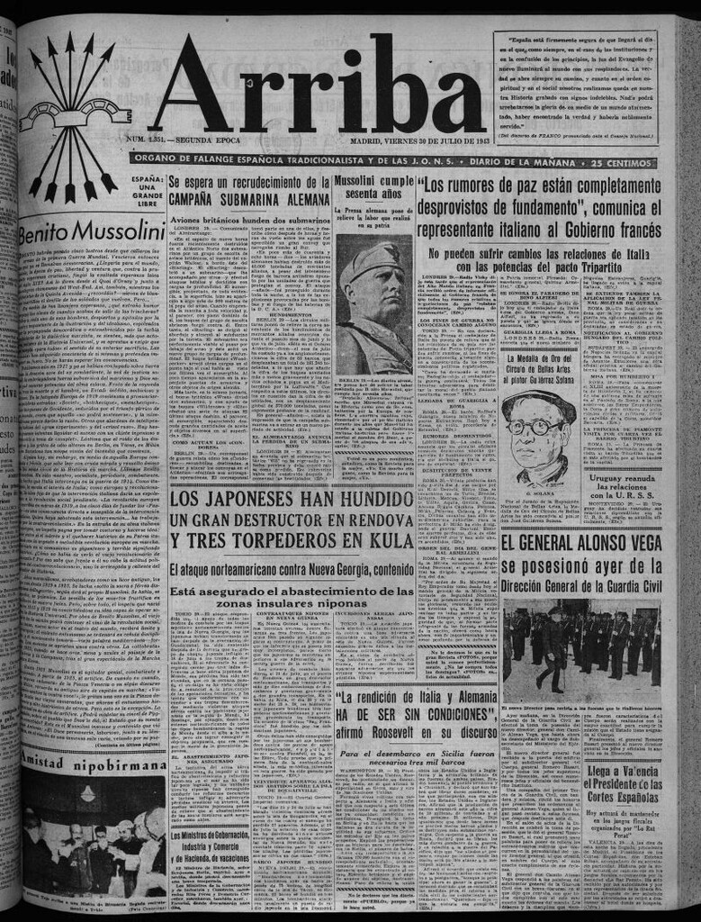 Miniatura de Arriba del 30 de julio de 1943