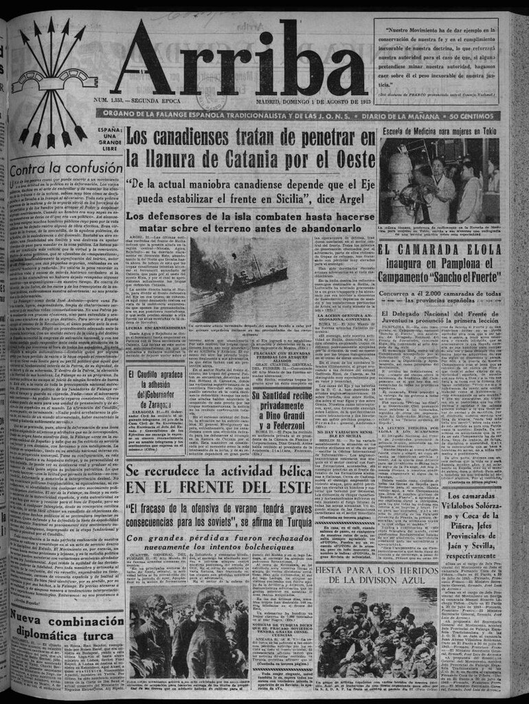 Miniatura de Arriba del 1 de agosto de 1943