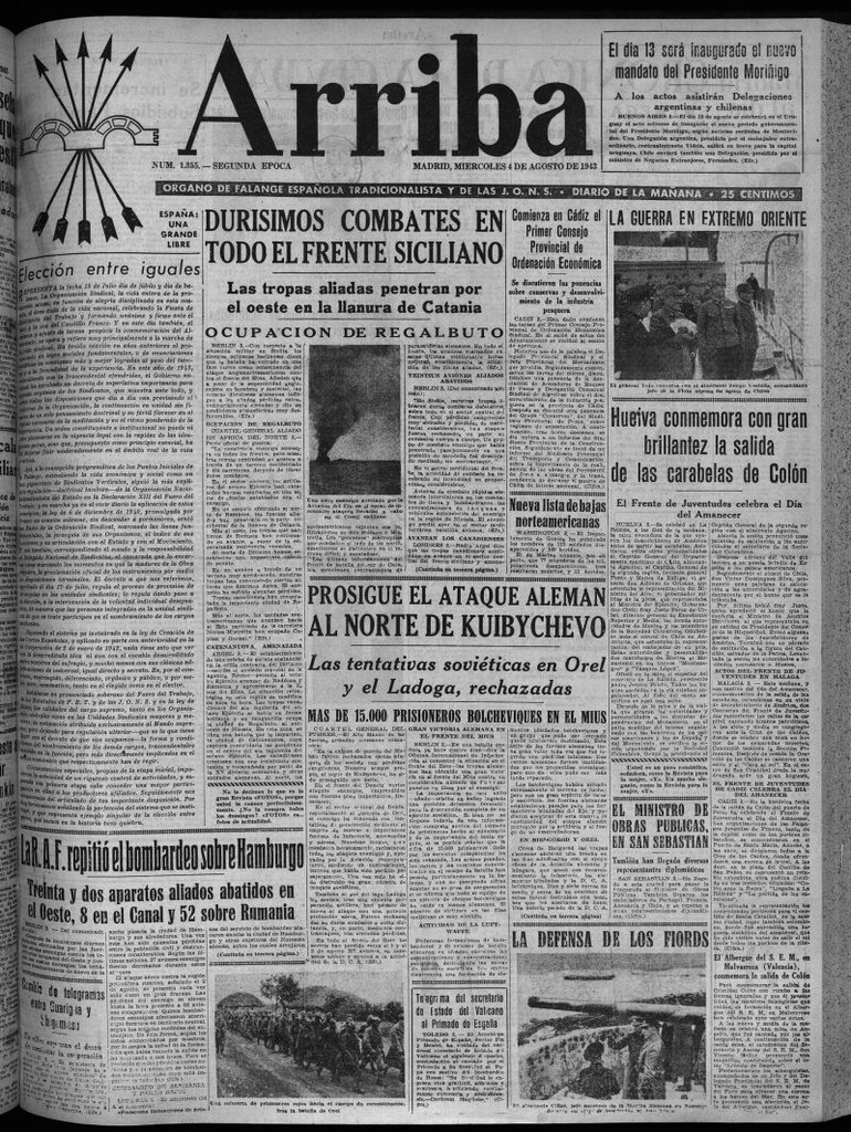 Miniatura de Arriba del 4 de agosto de 1943