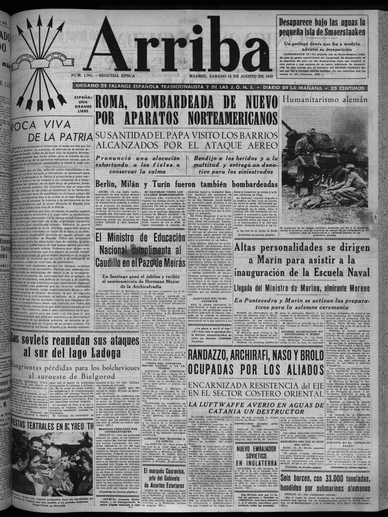 Miniatura de Arriba del 14 de agosto de 1943