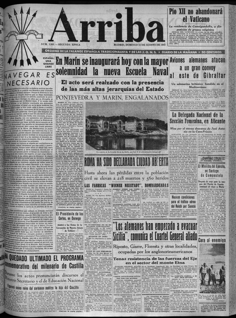 Miniatura de Arriba del 15 de agosto de 1943