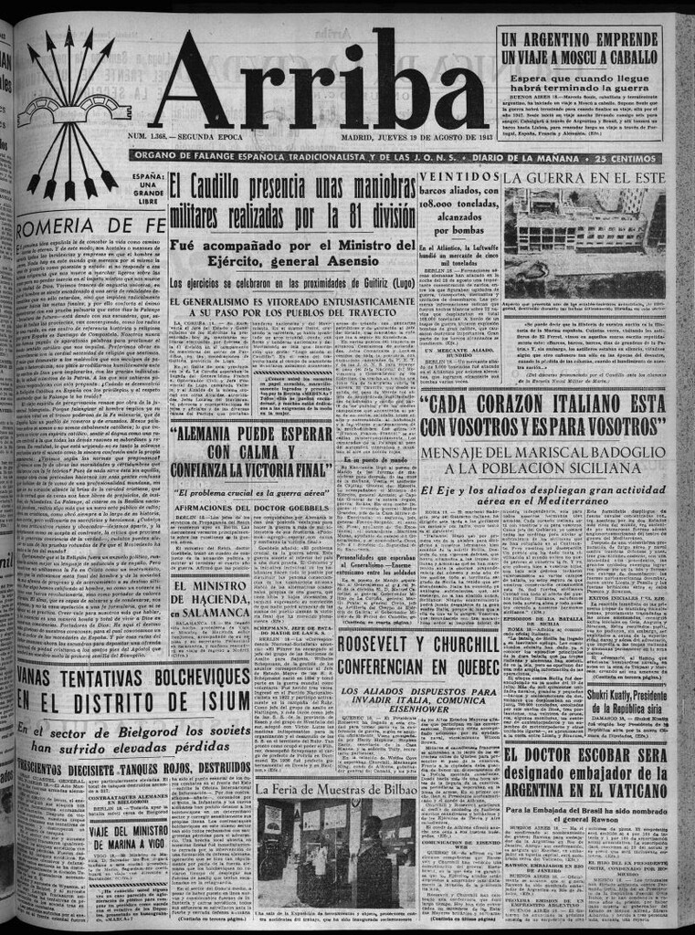 Miniatura de Arriba del 19 de agosto de 1943