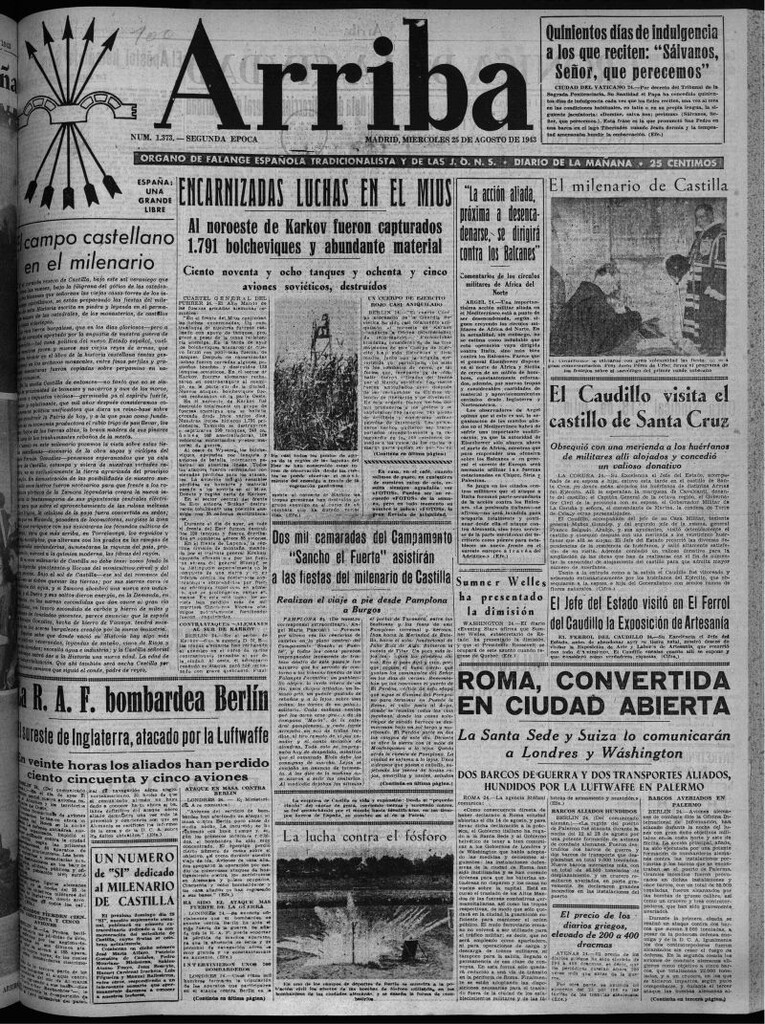 Miniatura de Arriba del 25 de agosto de 1943