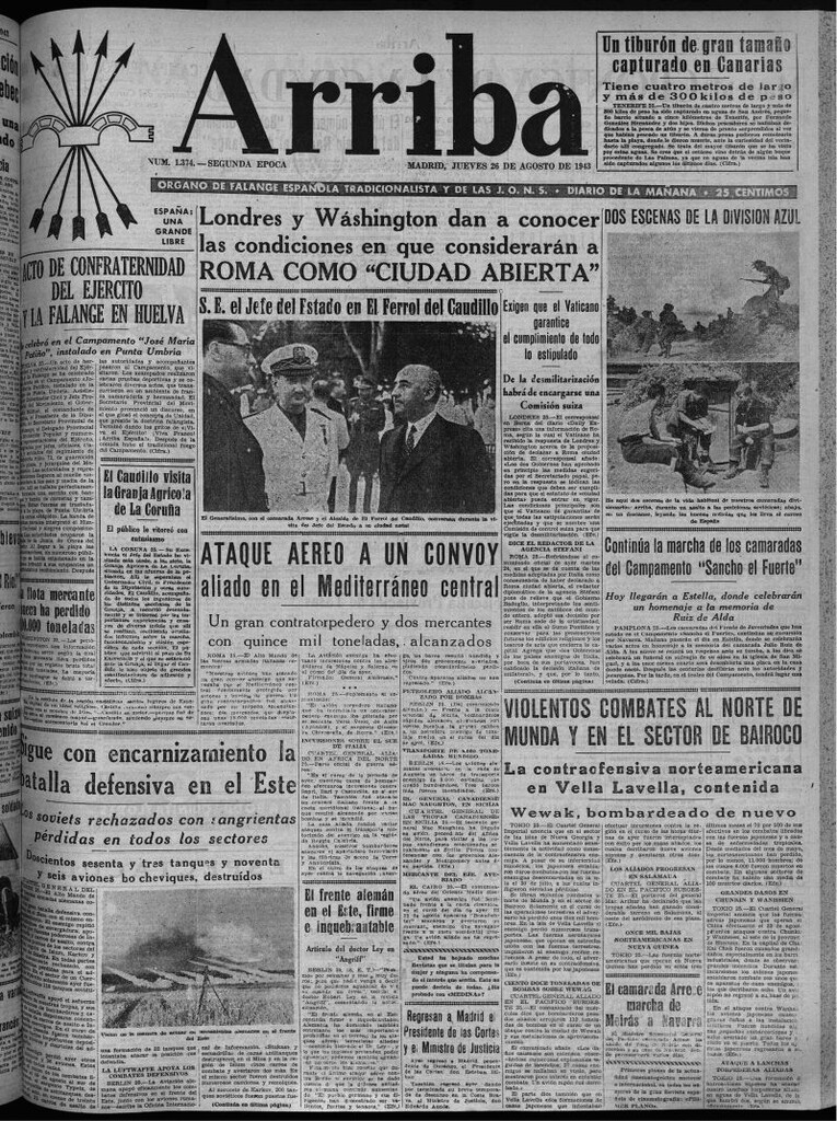 Miniatura de Arriba del 26 de agosto de 1943