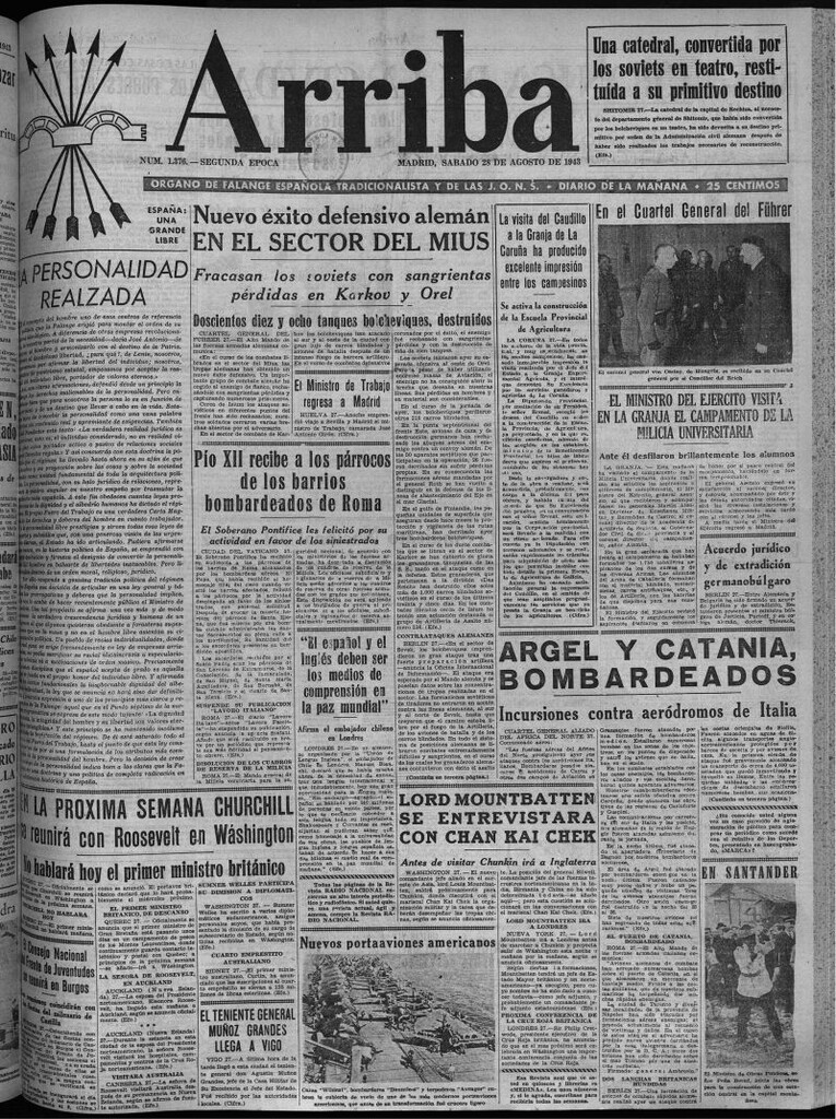 Miniatura de Arriba del 28 de agosto de 1943