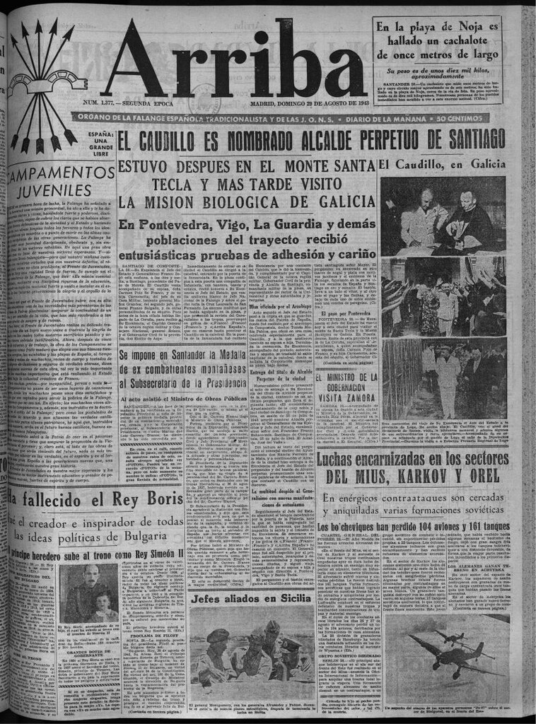 Miniatura de Arriba del 29 de agosto de 1943