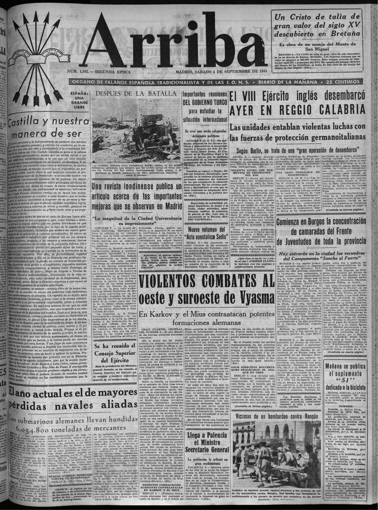 Miniatura de Arriba del 4 de septiembre de 1943