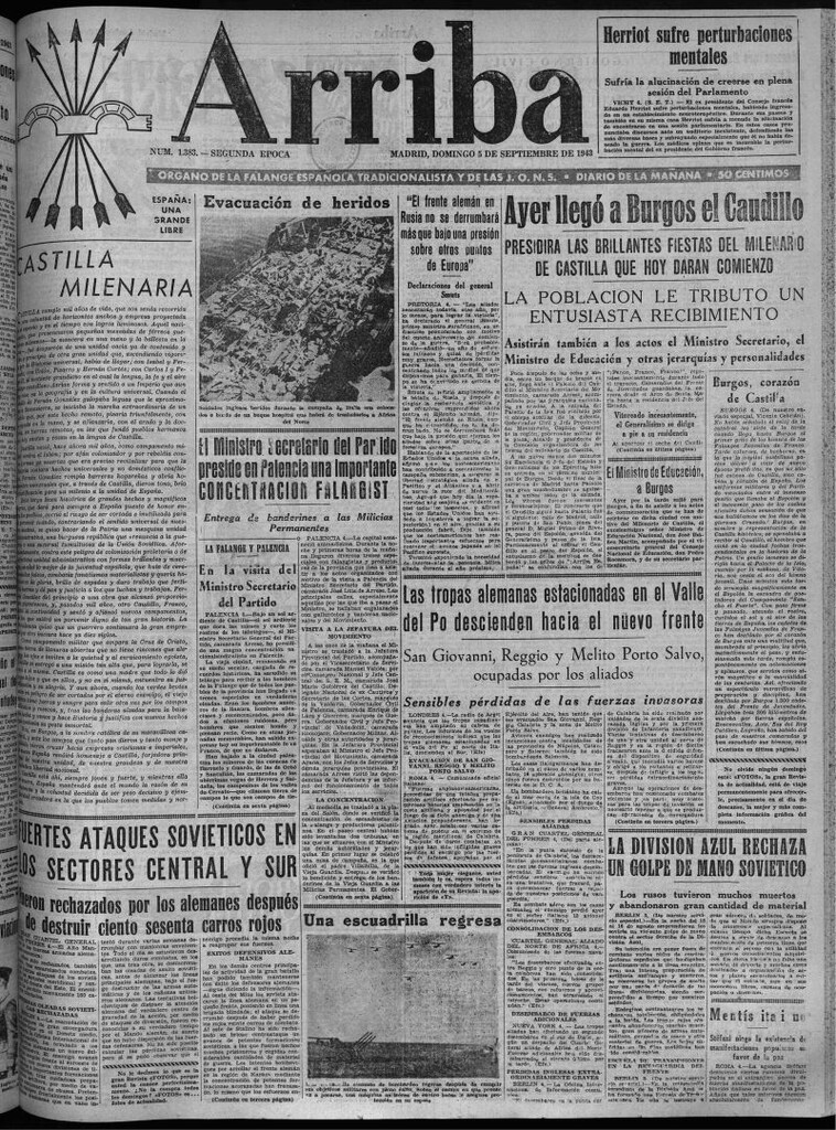 Miniatura de Arriba del 5 de septiembre de 1943