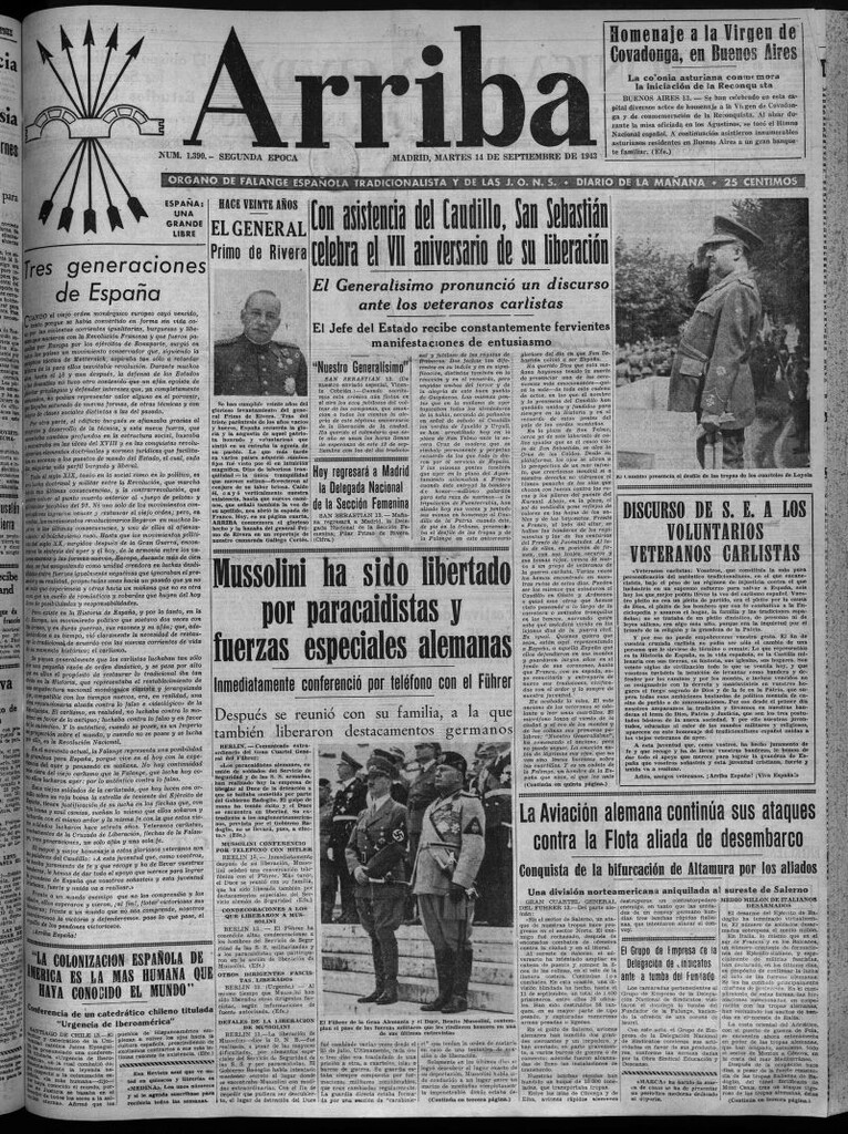 Miniatura de Arriba del 14 de septiembre de 1943
