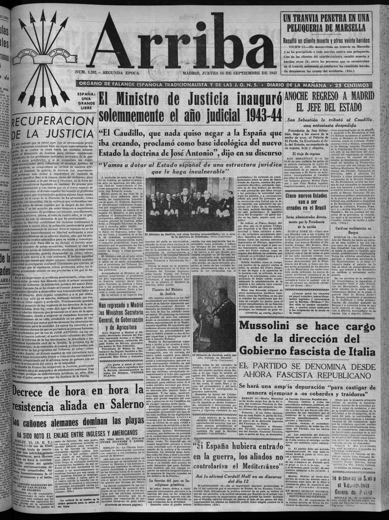 Miniatura de Arriba del 16 de septiembre de 1943