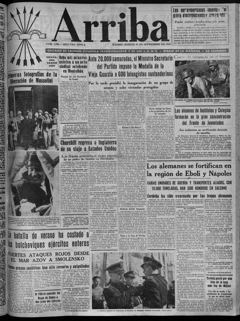 Miniatura de Arriba del 21 de septiembre de 1943