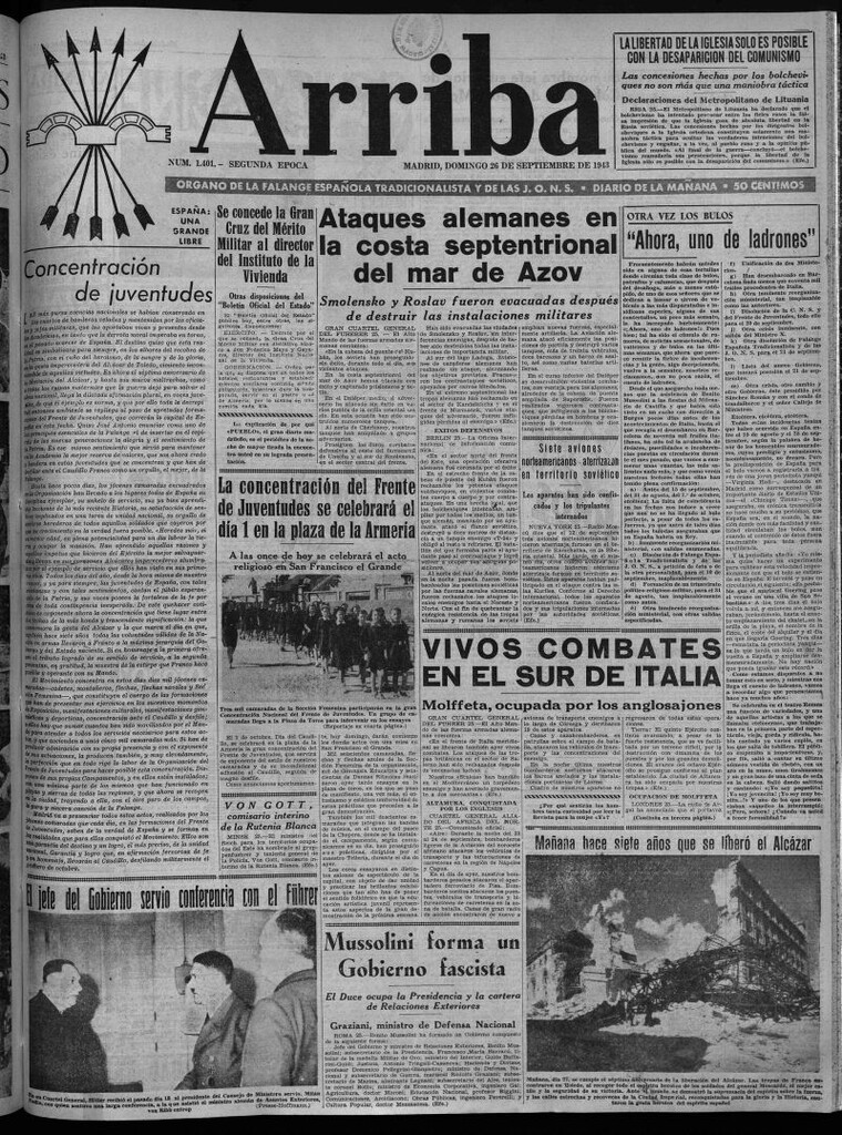 Miniatura de Arriba del 26 de septiembre de 1943