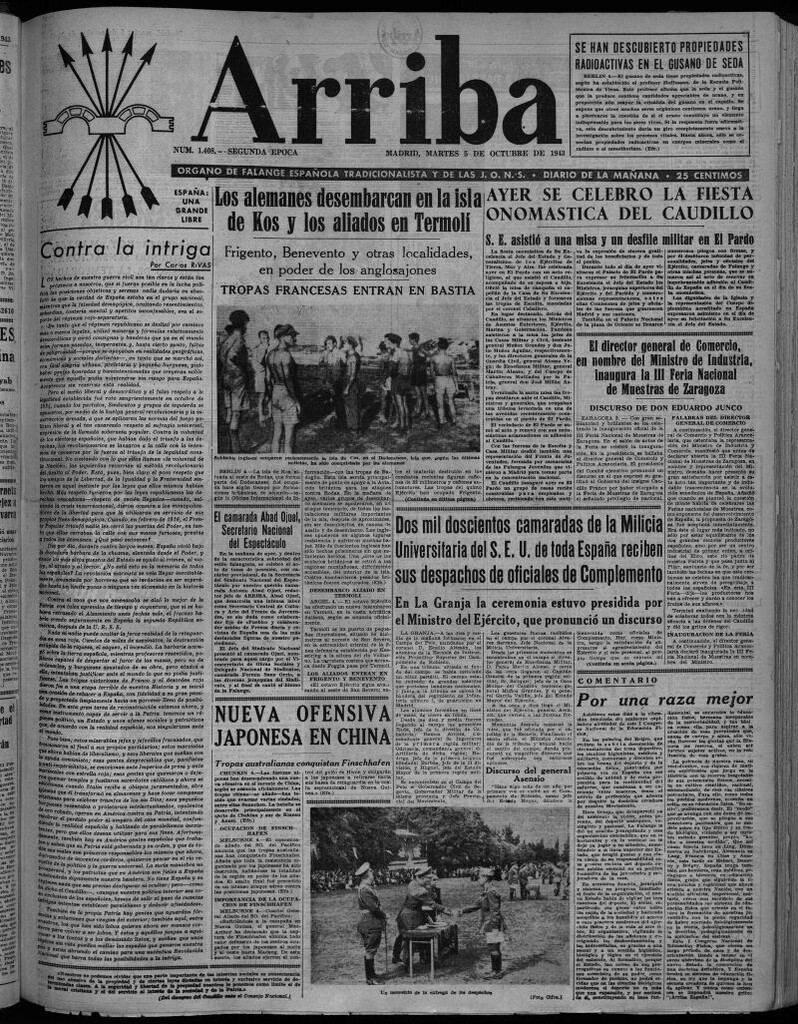 Miniatura de Arriba del 5 de octubre de 1943