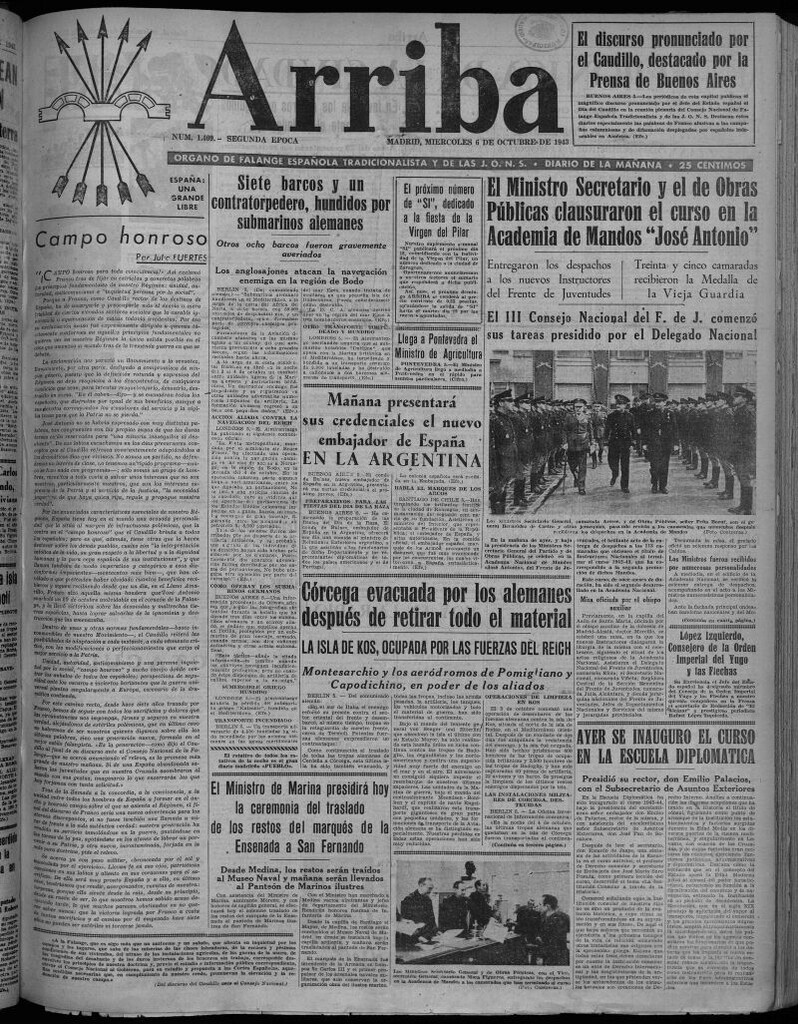 Miniatura de Arriba del 6 de octubre de 1943