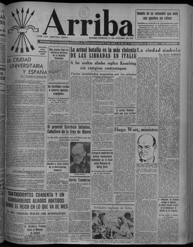 Miniatura de Arriba del 17 de octubre de 1943