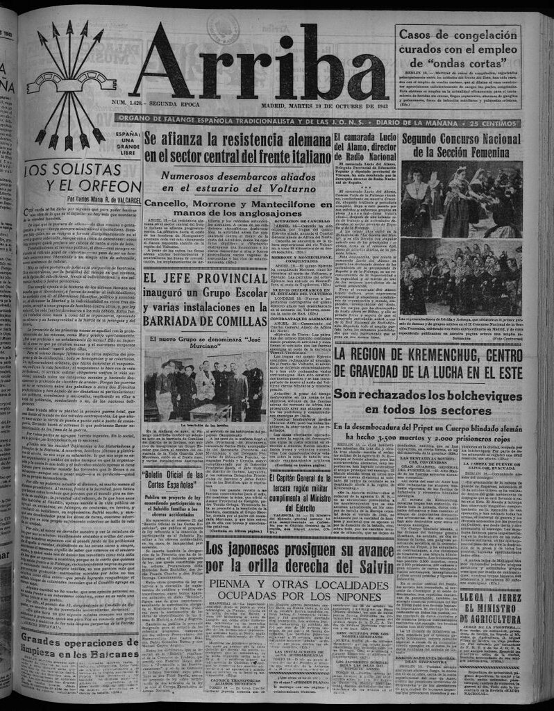 Miniatura de Arriba del 19 de octubre de 1943