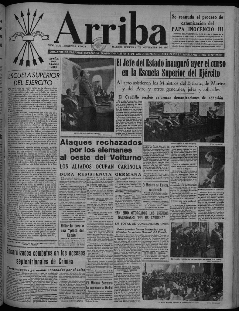 Miniatura de Arriba del 4 de noviembre de 1943