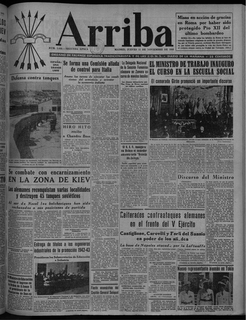 Miniatura de Arriba del 11 de noviembre de 1943