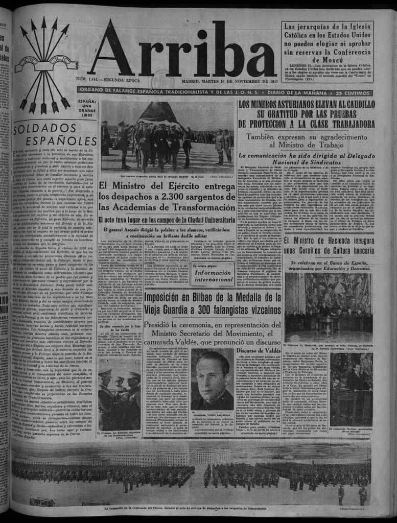 Miniatura de Arriba del 16 de noviembre de 1943