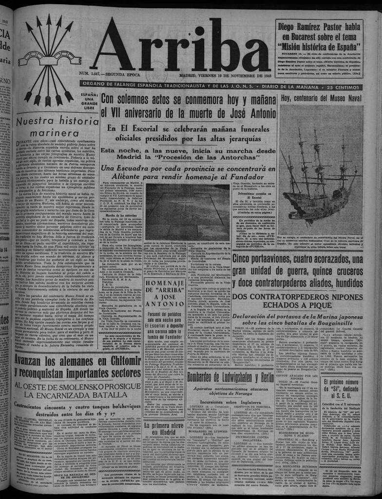 Miniatura de Arriba del 19 de noviembre de 1943