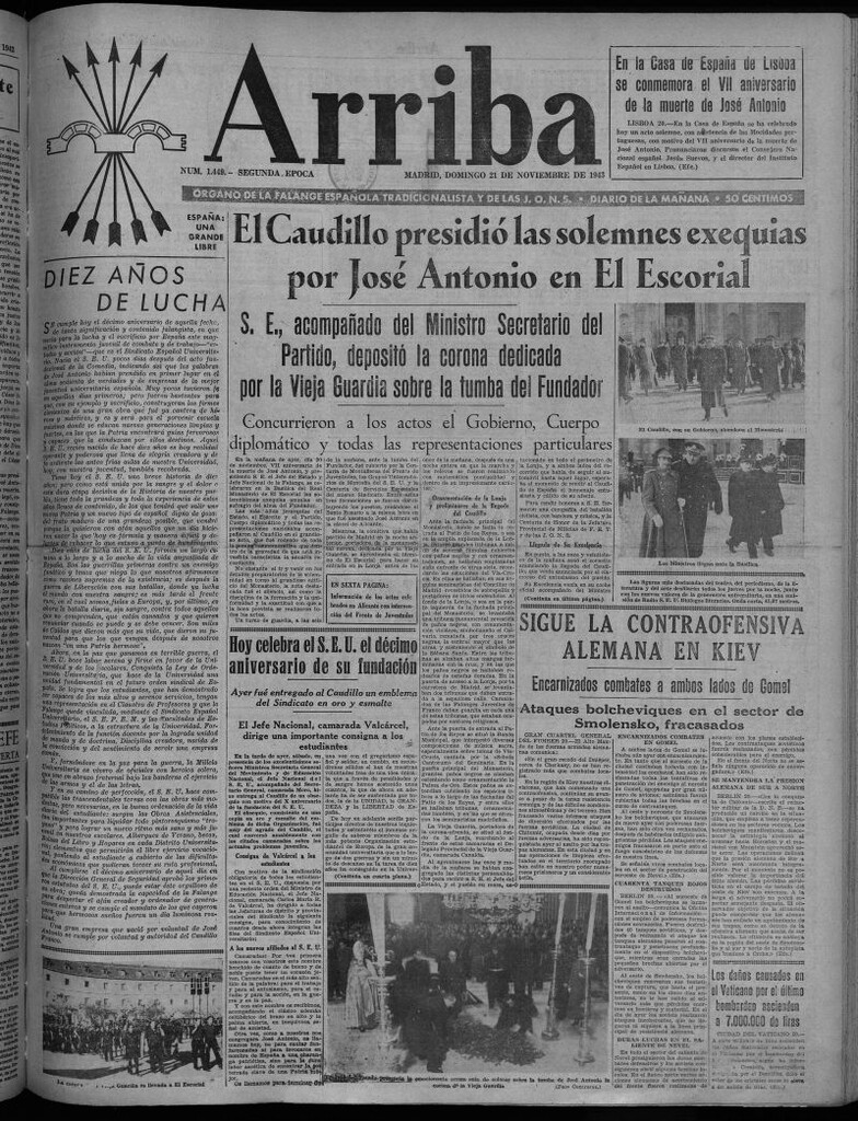 Miniatura de Arriba del 21 de noviembre de 1943