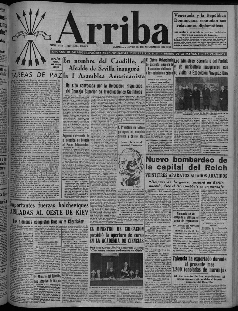 Miniatura de Arriba del 25 de noviembre de 1943