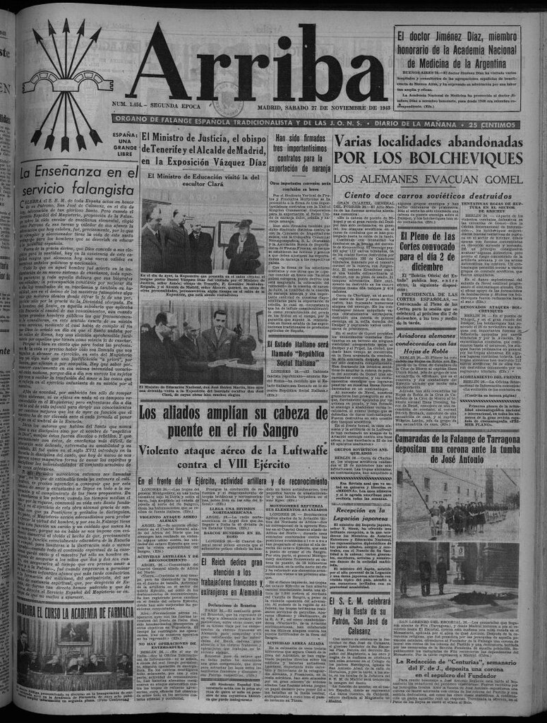 Miniatura de Arriba del 27 de noviembre de 1943
