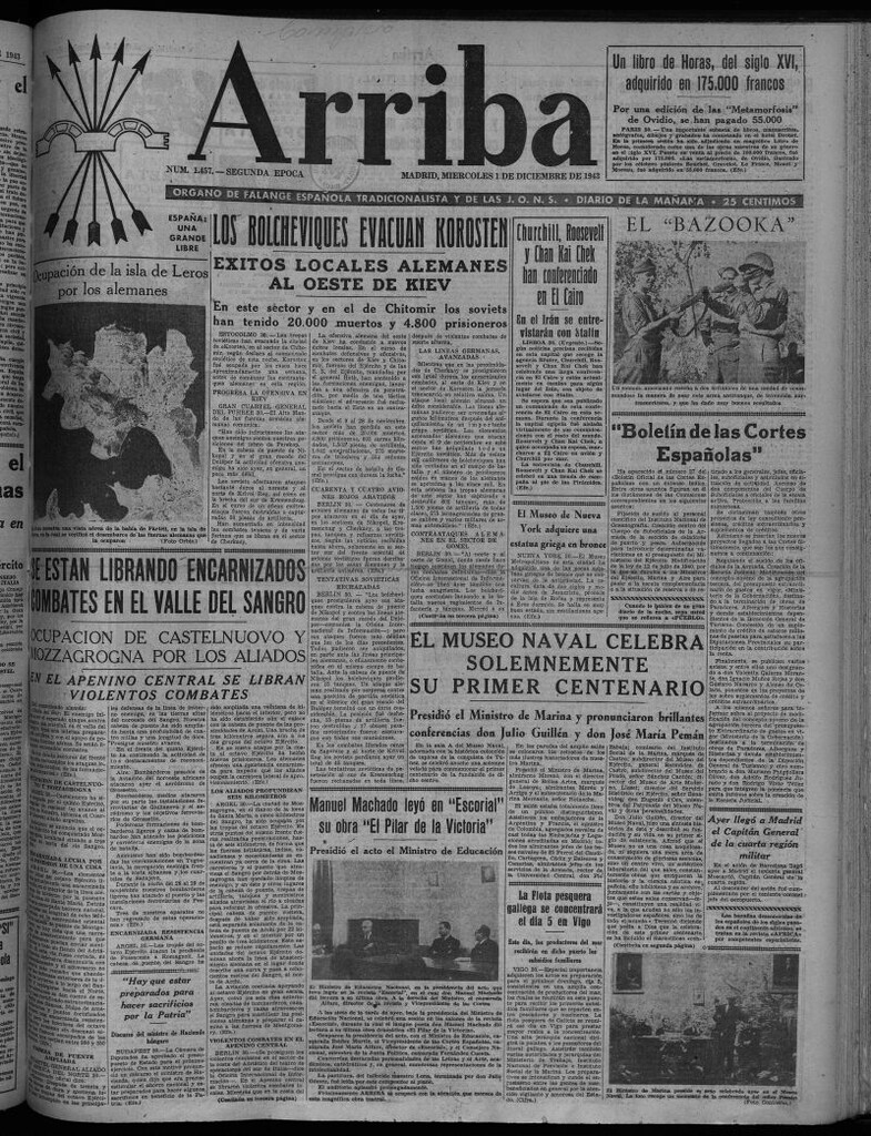 Miniatura de Arriba del 1 de diciembre de 1943