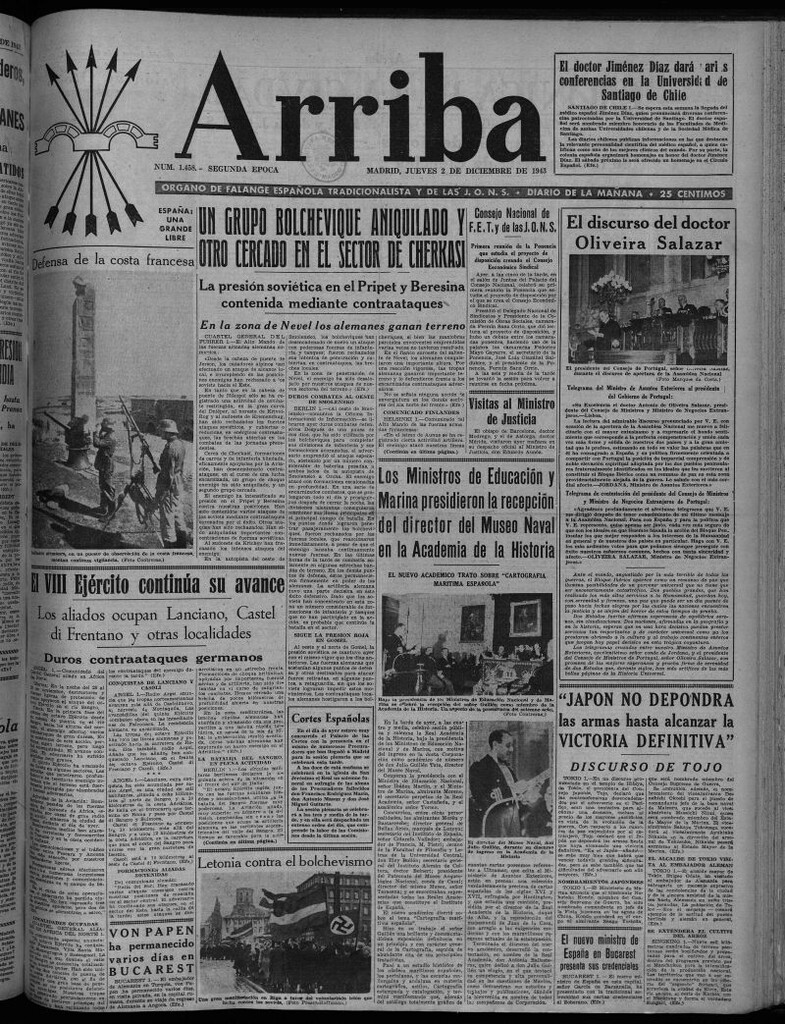Miniatura de Arriba del 2 de diciembre de 1943