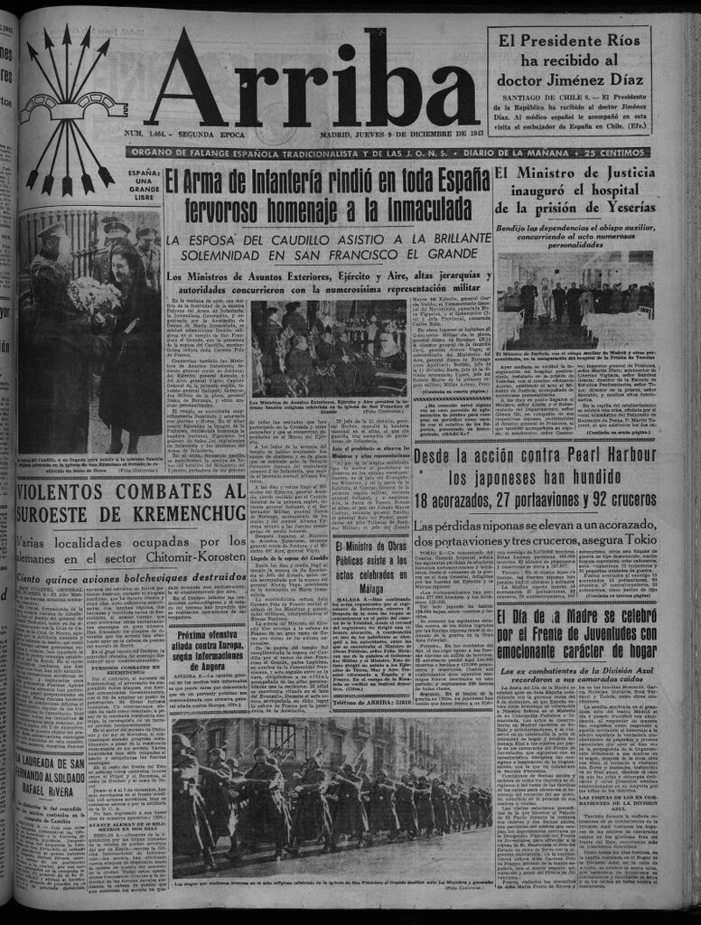 Miniatura de Arriba del 9 de diciembre de 1943
