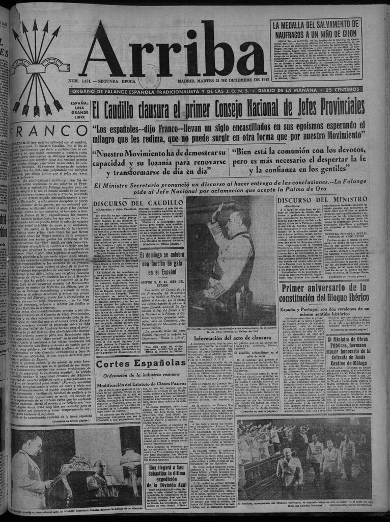 Miniatura de Arriba del 21 de diciembre de 1943