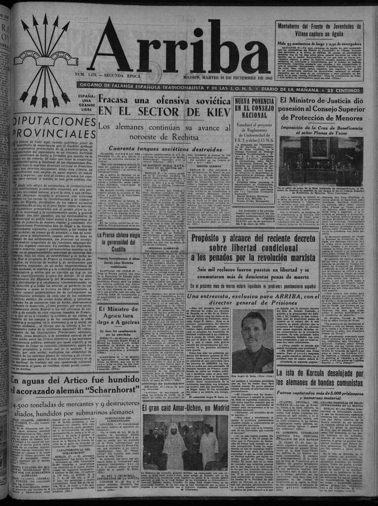 Miniatura de Arriba del 28 de diciembre de 1943