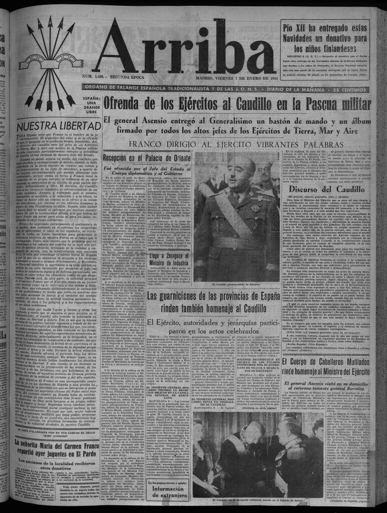Miniatura de Arriba del 7 de enero de 1944