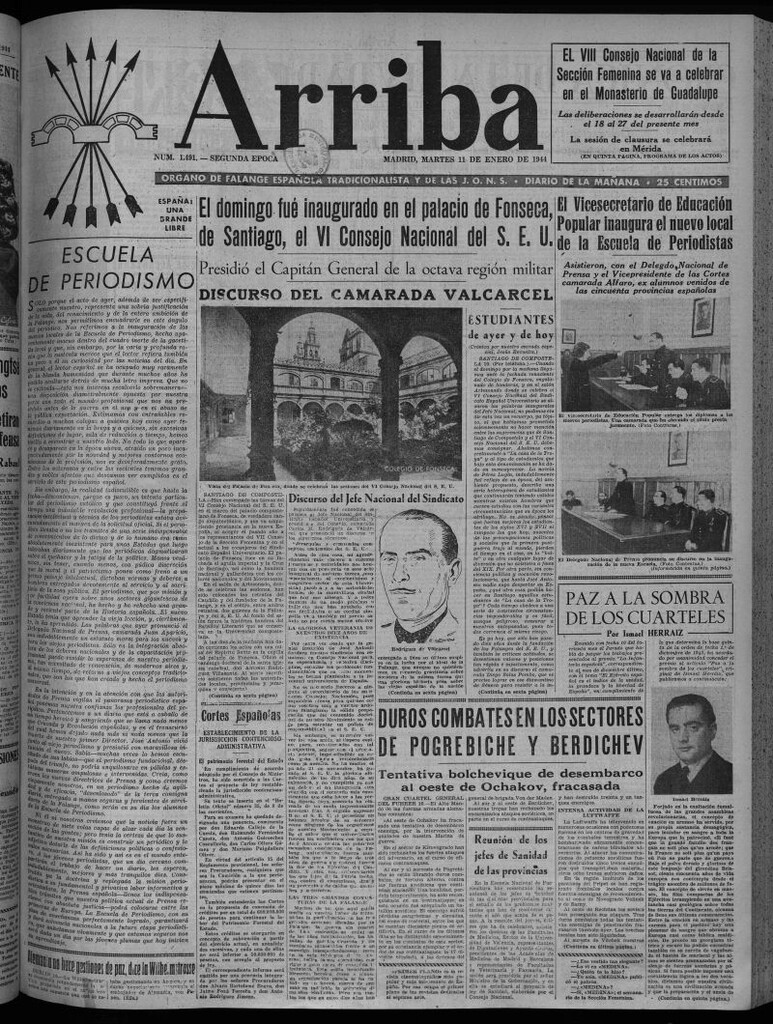 Miniatura de Arriba del 11 de enero de 1944